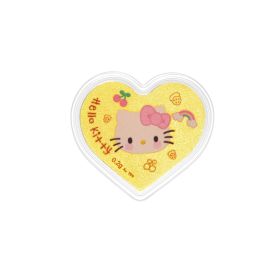 Hello Kitty Heart 999 Gold Bar