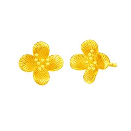 999 Gold Eternal Blossoms Earrings