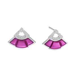 Fan Diamond Earrings
