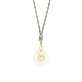 Nephrite Heart Necklace