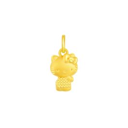 Hello Kitty Celebration Gold Pendant