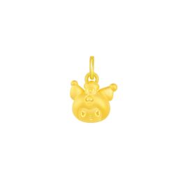 Kuromi Gold Pendant