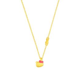 Hello Kitty Gold Necklace