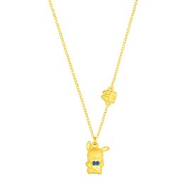 Pochacco Gold Necklace