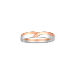 Dual Tone Unison Wedding Band (Male) 