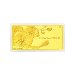 1G Orchid Gold Bar