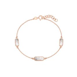 Rose Gold Mother of Pearl Bracelet