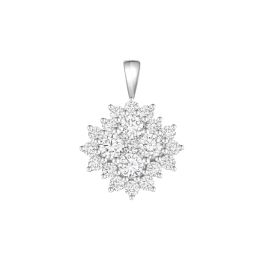 Diamond Snowflake Pendant