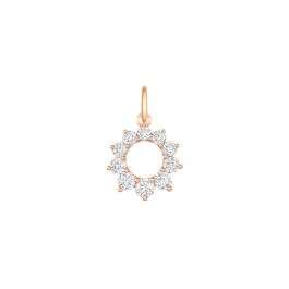 Lab-Grown Diamond Irradiant Sun Pendant