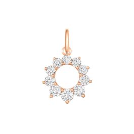 Lab-Grown Diamond Irradiant Sun Pendant