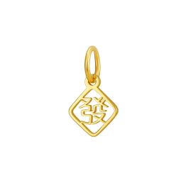 999 Gold Prosperity Pendant