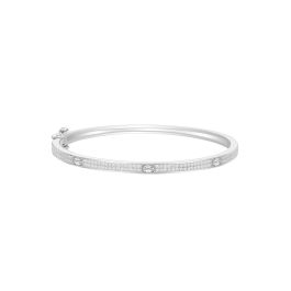 Lab-Grown Starlit Diamond Bangle