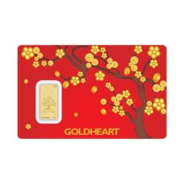 0.1G Cherry Blossom Gold Bar