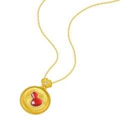 Gu Fa Jin Scarlet Legacy Hulu Necklace