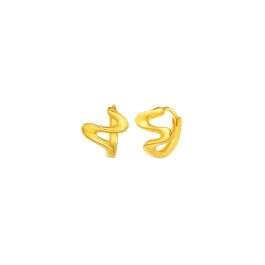 Twist Hoop Earrings