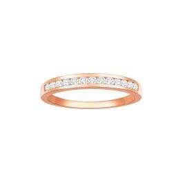 Rose Gold Luminous Arc Ring