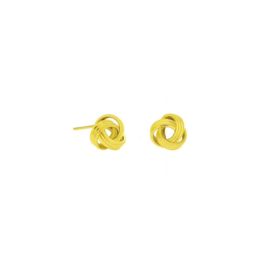 YELLOW GOLD EARRING