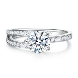 Radiant Round Diamond Ring