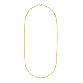 Yellow Gold 55cm Anchor Chain