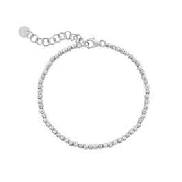 White Gold Twist Bracelet