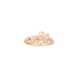 Rose Gold Four Leaf Clover Ring