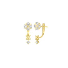 Blossoming Diamond Earrings