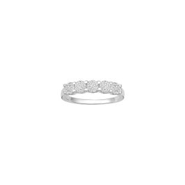 Lab-Grown Diamond Eternity White Gold Ring