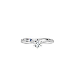 Lab-Grown Diamond White Gold Ring
