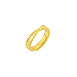 Twirl Wedding Band (Male)