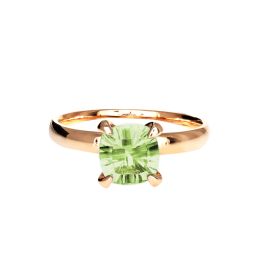 Prasiolite Ring