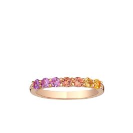Coloured Gems Eternity Ring