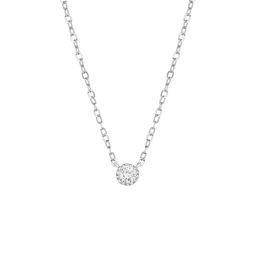 Diamond White Gold Necklace