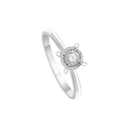 Face Diamond Ring