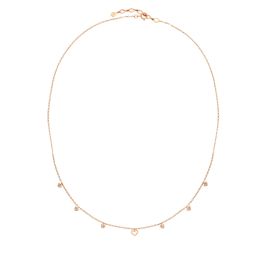 Queen of Hearts Rose Gold Necklace