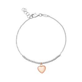 Rose Gold Heart Bracelet