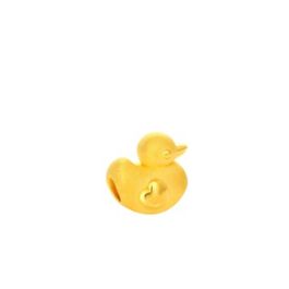  999 Gold Fantasy Collection Baby Duck Charm