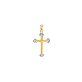 916 Gold Cross Pendant