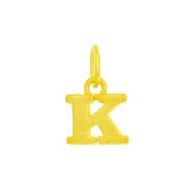 Alphabet K Pendant