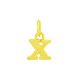 Alphabet X Pendant