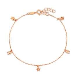 Starlit Charm Rose Gold Bracelet
