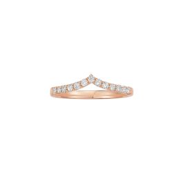 V-Shaped Wedding Band (Female)