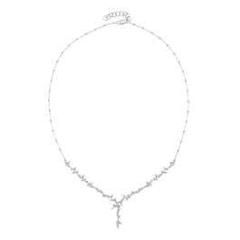 Moonlit White Gold Diamond Necklace