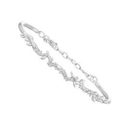 Moonlit White Gold Diamond Bracelet