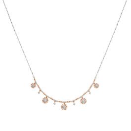 KStyle Sun Burst Diamond Necklace