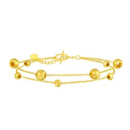999 Gold Caress Bracelet