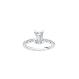 1.04ct Emerald Cut Diamond Ring