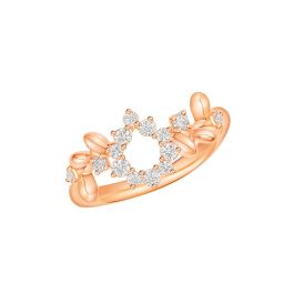 KStyle Floral Diamond Ring