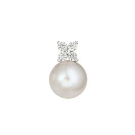 WHITE GOLD FRESH WATER PEARL PENDANT