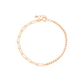 KStyle Rose Gold Dual Chain Bracelet