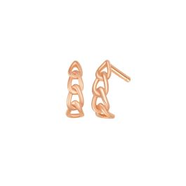  KStyle Rose Gold Link Earrings